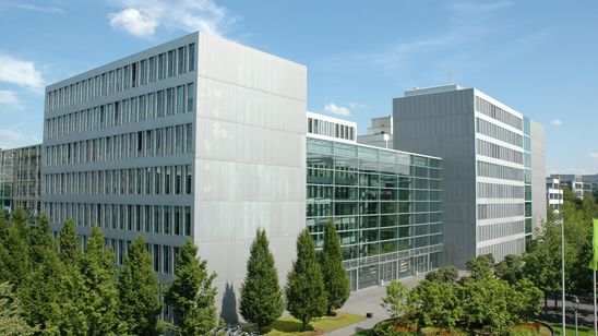 Das Bild zeigt das Haus der Ärztschaft, in Düsseldorf.